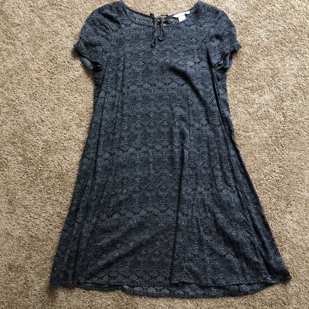 Black and white dress